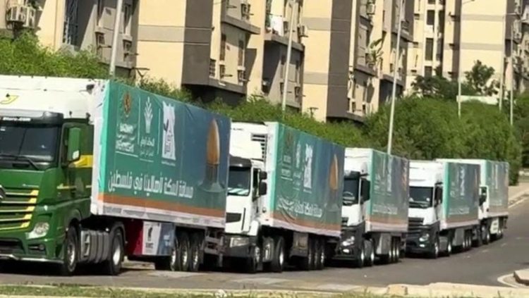 Baznas dan Mishr Al Kheir Kirim 35000 Paket Bantuan ke Gaza