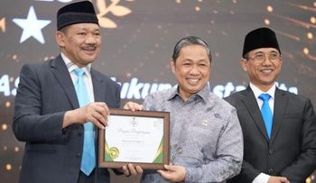 Wamenlu Hargai Kinerja Baznas dalam Membantu Masyarakat Miskin dan Palestina