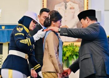 Meutya Hafid Terima Gelar Kehormatan dari Prabowo