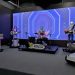 Latihan Band Robot China Menjelang Pertunjukan di World Games