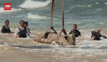 Mesir Selamatkan Artefak Alexandria yang Hilang di Laut