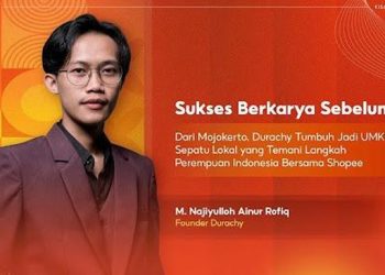Pendiri Durachy Sukses Dampingi Perempuan Indonesia Bersama Shopee