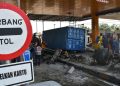 Truk Rem Blong Kembali Terjadi, Menyeruduk Gerbang Tol Ciawi