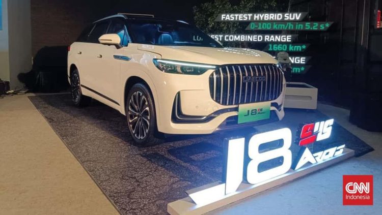 Harga J8 Hybrid Turun Jadi Rp818 Juta di Indonesia