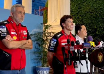 Marquez Bertemu Prabowo di Istana Menjelang Balapan MotoGP Mandalika