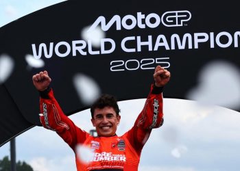 Marc Marquez Raih Gelar Juara Dunia Setelah Balapan di Motegi Jepang