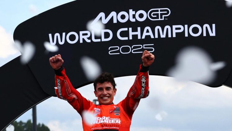 Marc Marquez Raih Gelar Juara Dunia Setelah Balapan di Motegi Jepang