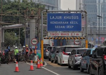 3 Gerbang Tol Dalam Kota Tutup hingga Senin Pagi, Ini Daftarnya