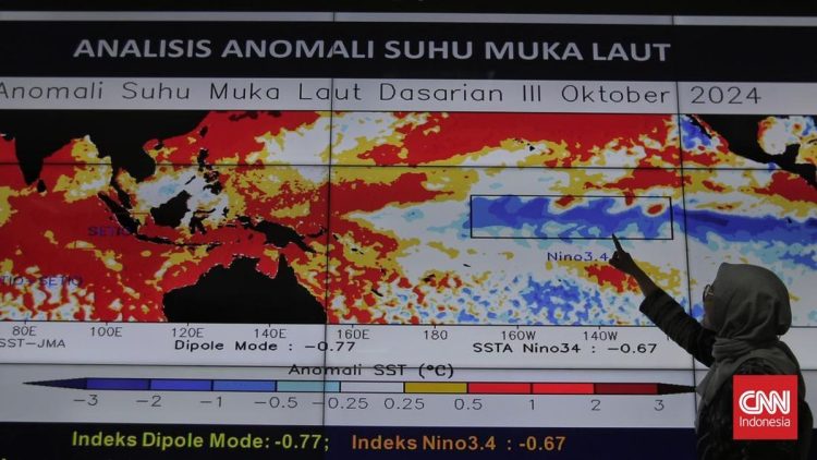 Prakiraan La Nina Datang ke Indonesia Akhir Tahun, Curah Hujan Diprediksi Meningkat