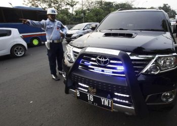 Polisi Tindak 2062 Pelanggar Rotator Sejak 2021 Termasuk Pejabat Terlibat