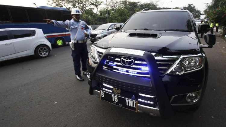 Polisi Tindak 2062 Pelanggar Rotator Sejak 2021 Termasuk Pejabat Terlibat