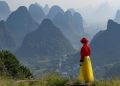 Lebih dari 70000 Puncak Karst Menjulang ke Langit di Yangshuo