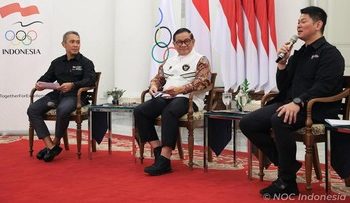NOC Indonesia dan Pemprov DKI Jakarta Launching Hari Olahraga Olimpiade 2025