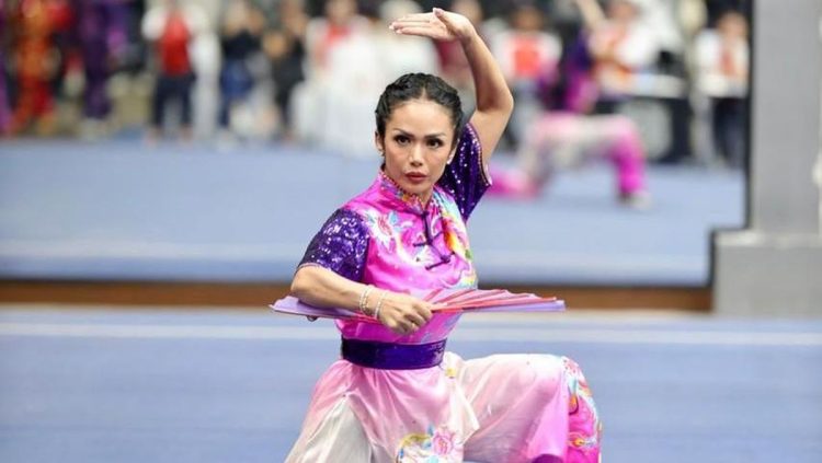 Krisdayanti Ikut Kejuaraan Wushu di China sebagai Wakil Indonesia