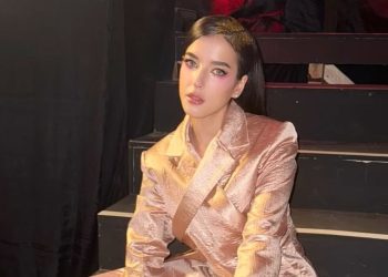 Tasya Farasya dan Desta Saksikan Atap Lapangan Padel yang Ambruk