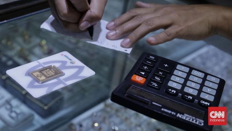 Harga Emas Naik Tiga Hari Beruntun ke Rp2,396 Juta per Gram