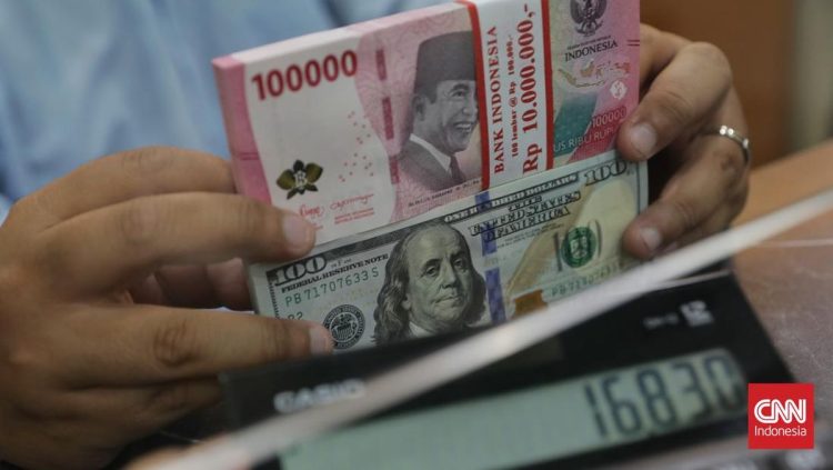 Rupiah Turun ke Rp16.742 Pagi Ini