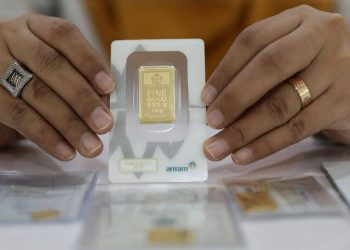 Harga Emas Naik Menjadi Rp2,36 Juta Per Gram Hari Ini