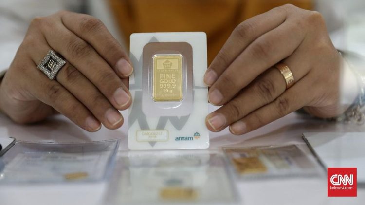 Harga Emas Naik Menjadi Rp2,36 Juta Per Gram Hari Ini