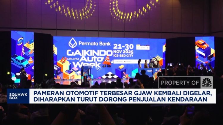 Pameran Otomotif GJAW 2023 Diikuti 80 Merek Internasional