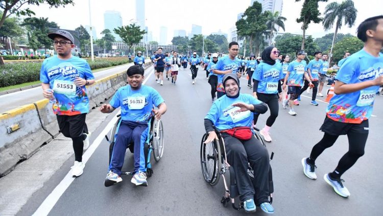 Eco RunFest 2025 Sebar Kebahagiaan untuk Teman Disabilitas