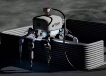 Robot Ciptakan Rumah di Bulan dari Australia