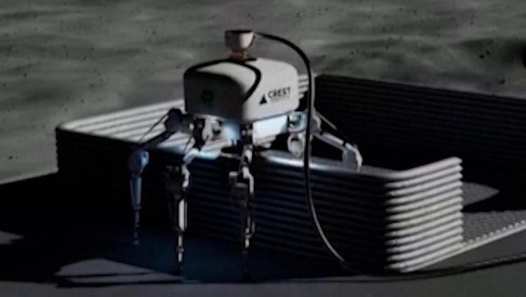 Robot Ciptakan Rumah di Bulan dari Australia
