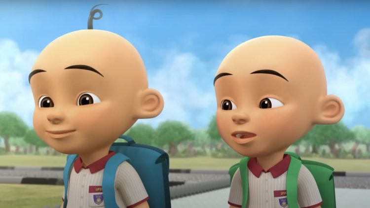 Mengapa Karakter Upin dan Ipin Memiliki Kepala Botak?