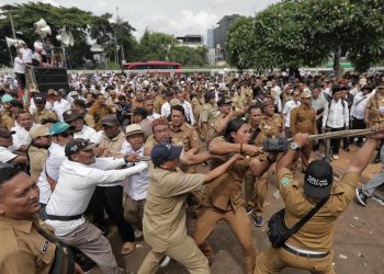 Lalu Lintas Sekitar Monas Dialihkan karena Demostrasi Apdesi