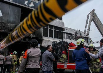 Kebakaran di Gedung Terra Drone Tempat Servis dan Kantor