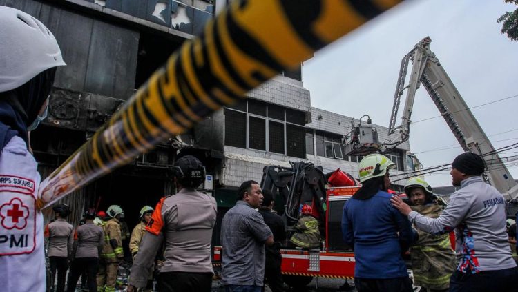 Kebakaran di Gedung Terra Drone Tempat Servis dan Kantor