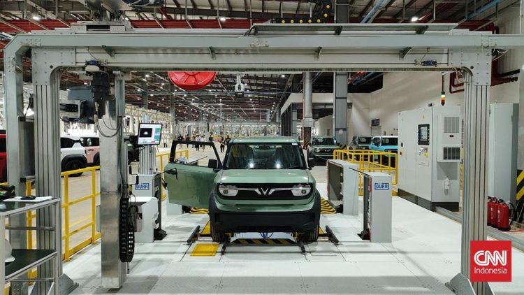 Pabrik VinFast Mulai Beroperasi dengan Target Produksi 50 Ribu Mobil per Tahun
