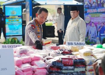 Polri Sita 590 Ton Narkoba Sepanjang Tahun 2025