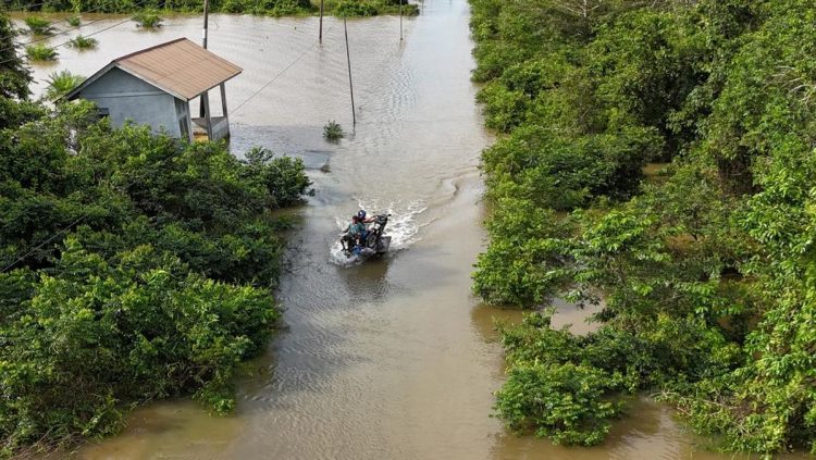 Banjir Melanda Aceh Barat, Banyak Desa Terendam Air