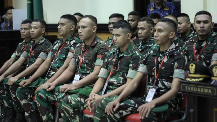 17 Prajurit TNI Nagekeo Hadapi Sidang Tuntutan Kasus Prada Lucky