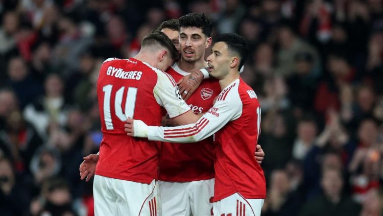 Arsenal Catat Rekor 100 Persen di Liga Champions