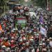 Demo Buruh Menolak Penetapan UMP Jakarta dan Jawa Barat