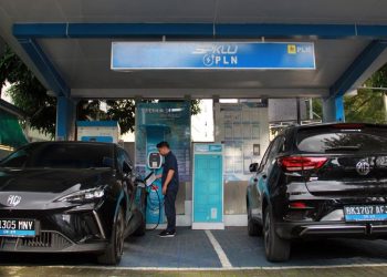 Kenaikan Konsumsi Listrik SPKLU Sebesar 479 Persen Pada Nataru 2025/2026