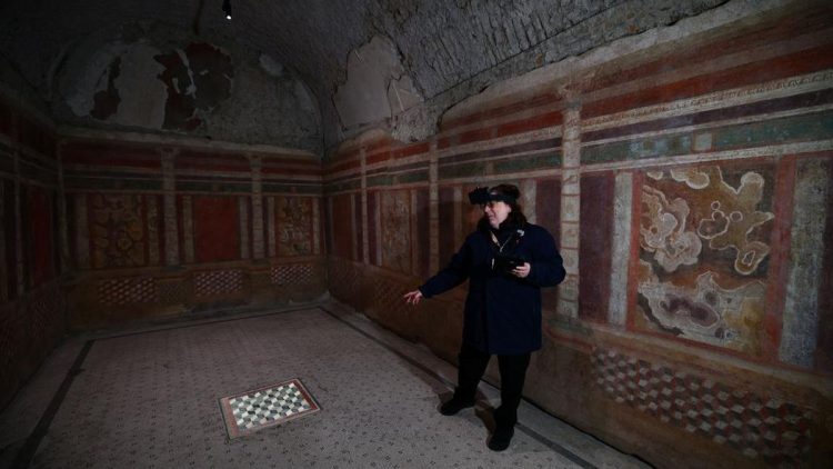 Rumah Romawi Kuno Casa dei Grifi di Italia Kini Dapat Dikunjungi Publik