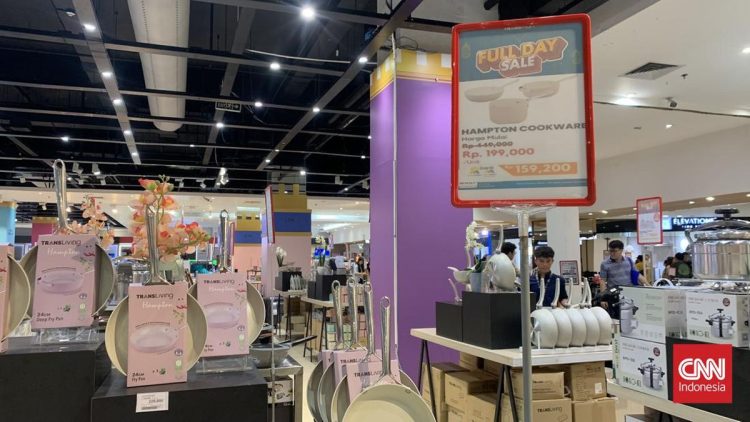 Panci dan Teflon Diskon 50% Tambahan 20% di Transmart Sale Seharian